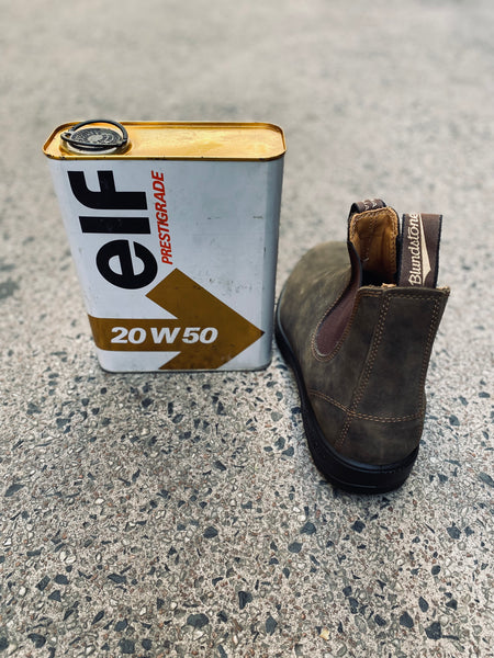 Boots en cuir Rustic Brown BLUNDSTONE