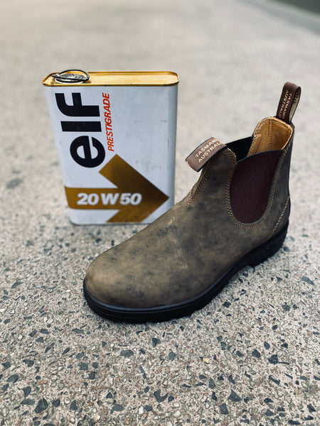 Boots en cuir Rustic Brown BLUNDSTONE