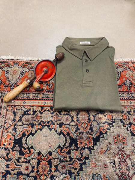 Polo manches longues RAPHAEL en coton pima ANONYM apparel