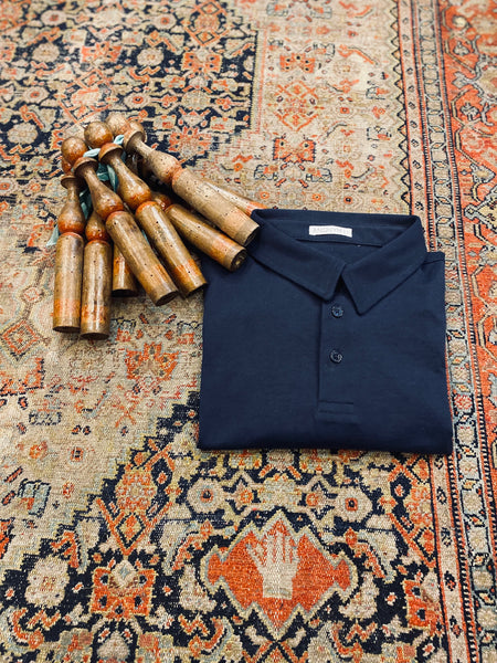 Polo manches longues RAPHAEL en coton pima ANONYM apparel
