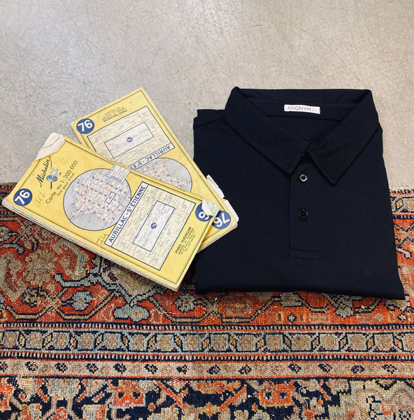 Polo manches longues RAPHAEL en coton pima ANONYM apparel
