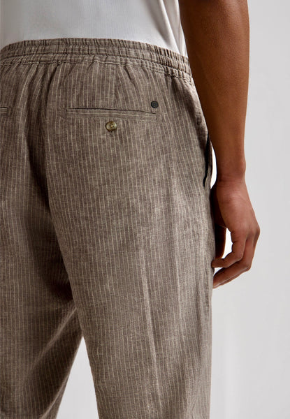 Pantalon lin rayé DSTREZZED