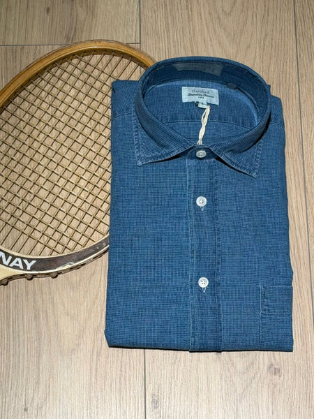 Chemise indigo HARTFORD