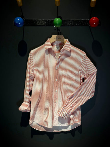 Chemise rayée rouge HARTFORD