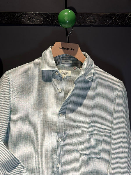 Chemise rayée en lin HARTFORD