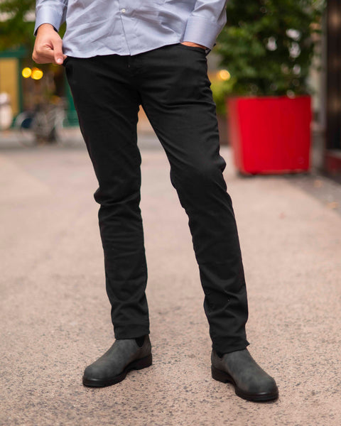 Pantalon toile HANDPICKED